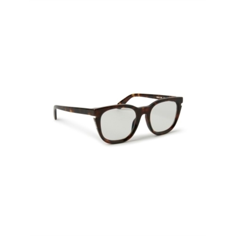 NWT Off-White Style 51 Havana Square 52mm Eyeglasses